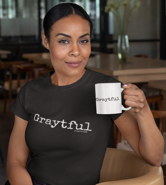 Graytful Black Short-Sleeve T-Shirt